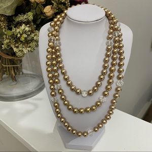 Long Beaded Fashion Necklace